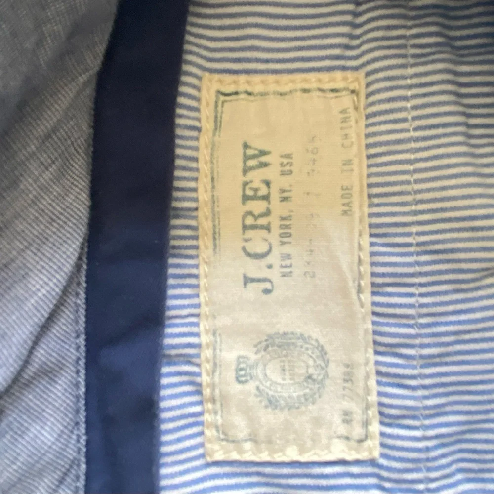 J. Crew blue shorts, Size 33